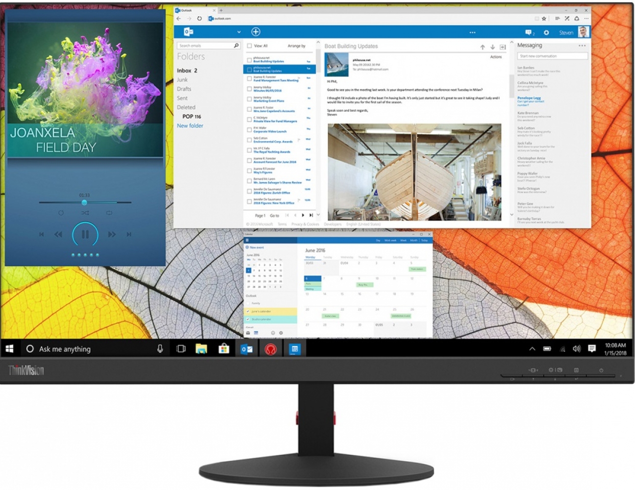 

Монітор Lenovo ThinkVision S27q-10 (61E8GAT1UA)