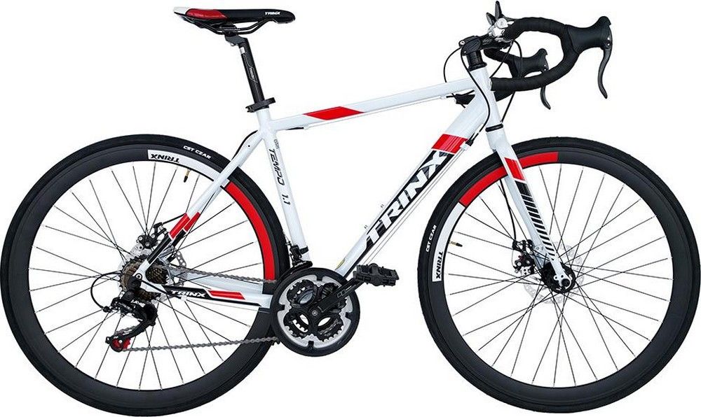 

Велосипед TRINX Tempo 1.1 2019 700C 50 см (Tempo1.1WBR) White-Black-Red