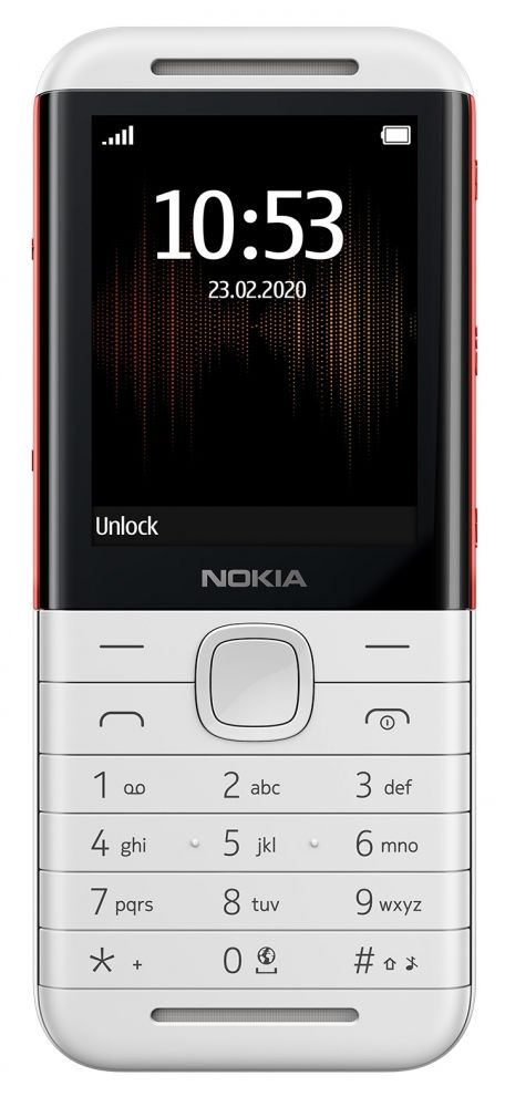 Акція на Мобільний телефон Nokia 5310 2020 DualSim White/Red від Територія твоєї техніки