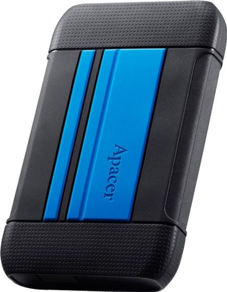 Акція на Жорсткий диск Apacer AC633 1TB 5400rpm 8MB AP1TBAC633U-1 2.5" USB 3.1 Speedy Blue від Територія твоєї техніки