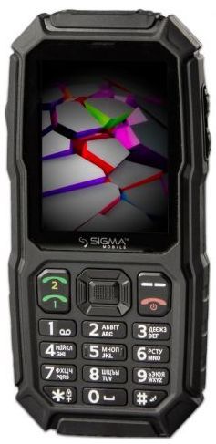 

Мобільний телефон Sigma mobile X-treme ST68 Black