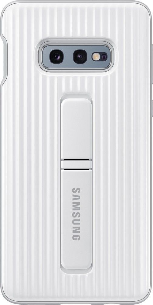 Акція на Накладка Samsung Protective Standing Cover для Samsung Galaxy S10e (EF-RG970CWEGRU) White від Територія твоєї техніки