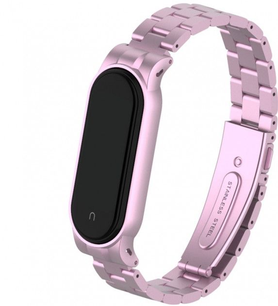 

Ремешок Armorstandart Metal Band для Xiaomi Mi Band 5 (ARM56864) Rose Gold