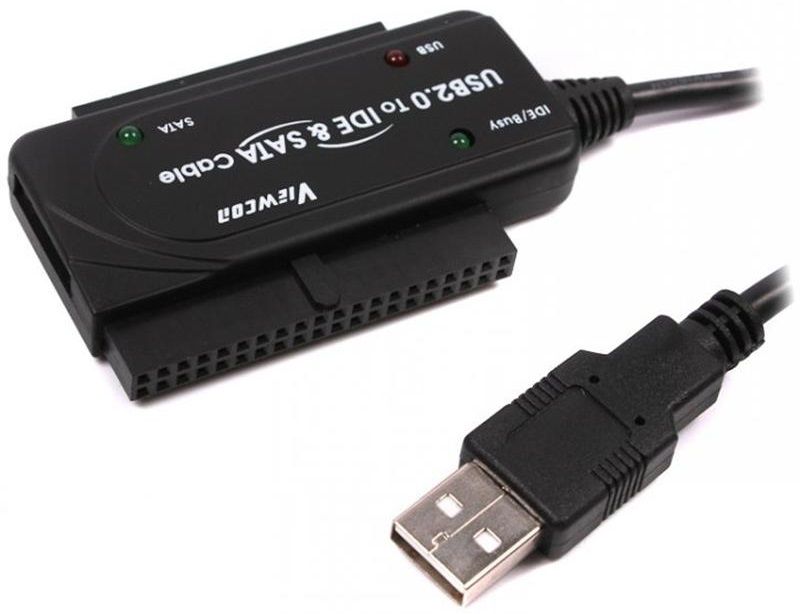 

Адаптер Viewcon USB - IDE/SATA (VE158) Black