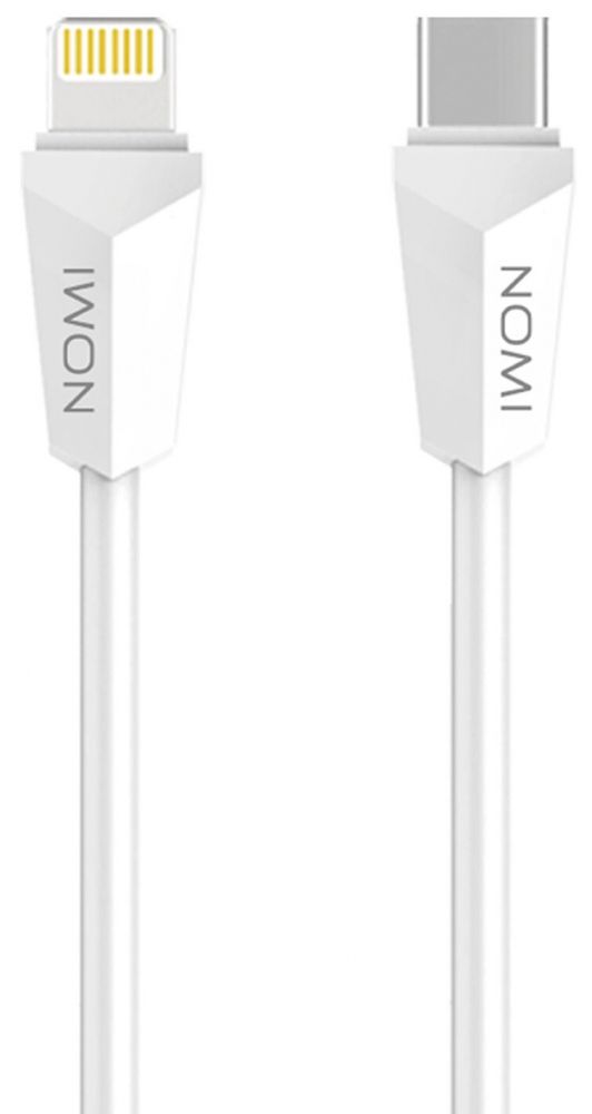 

Кабель NOMI Nomi DCLT 10ic lightning/type-c 1 м (344267) White