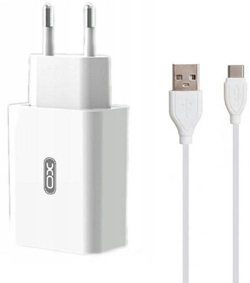 

Мережевий зарядний пристрій XO L36 1USB QC3.0 + lightning cable White