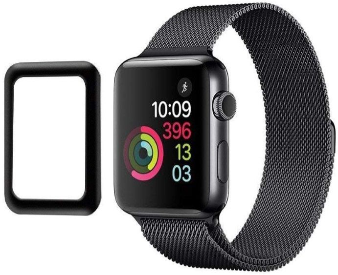 

Защитное стекло ArmorStandart для Apple Watch Series 1/2/3 38 mm (ARM52104) Black