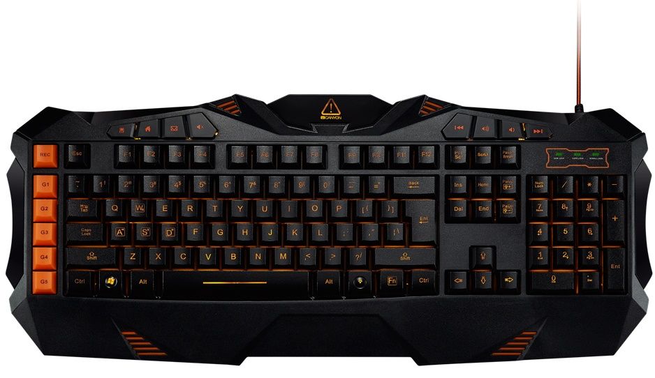 

Клавіатура дротова Canyon CND-SKB3-RU USB