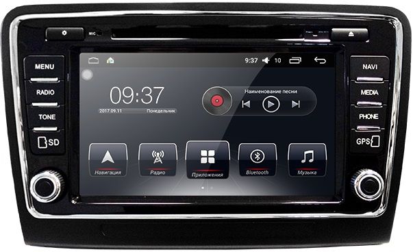

Автомагнитола штатная AudioSources T90-830A Skoda SuperB 2008-2015