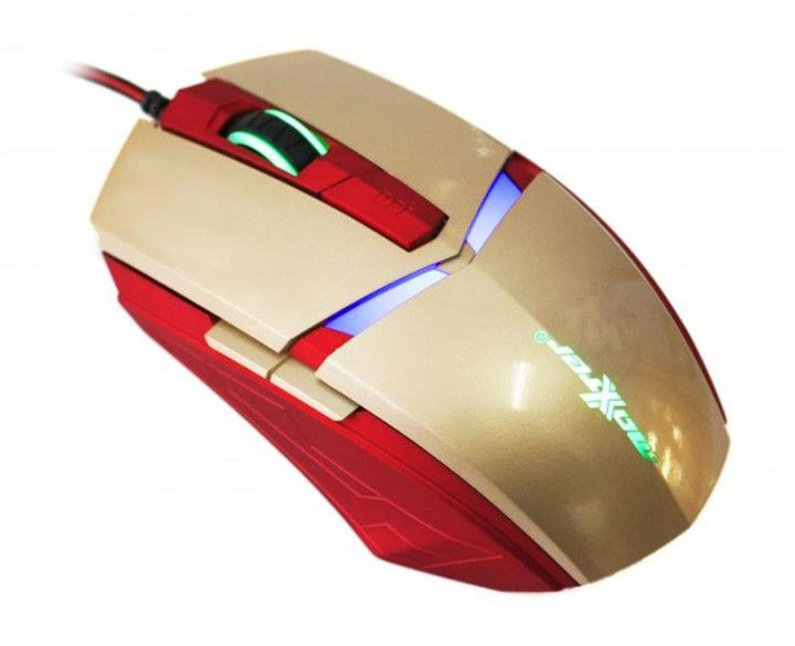 

Миша Maxxter G1 IRON CLAW USB Gold/Red