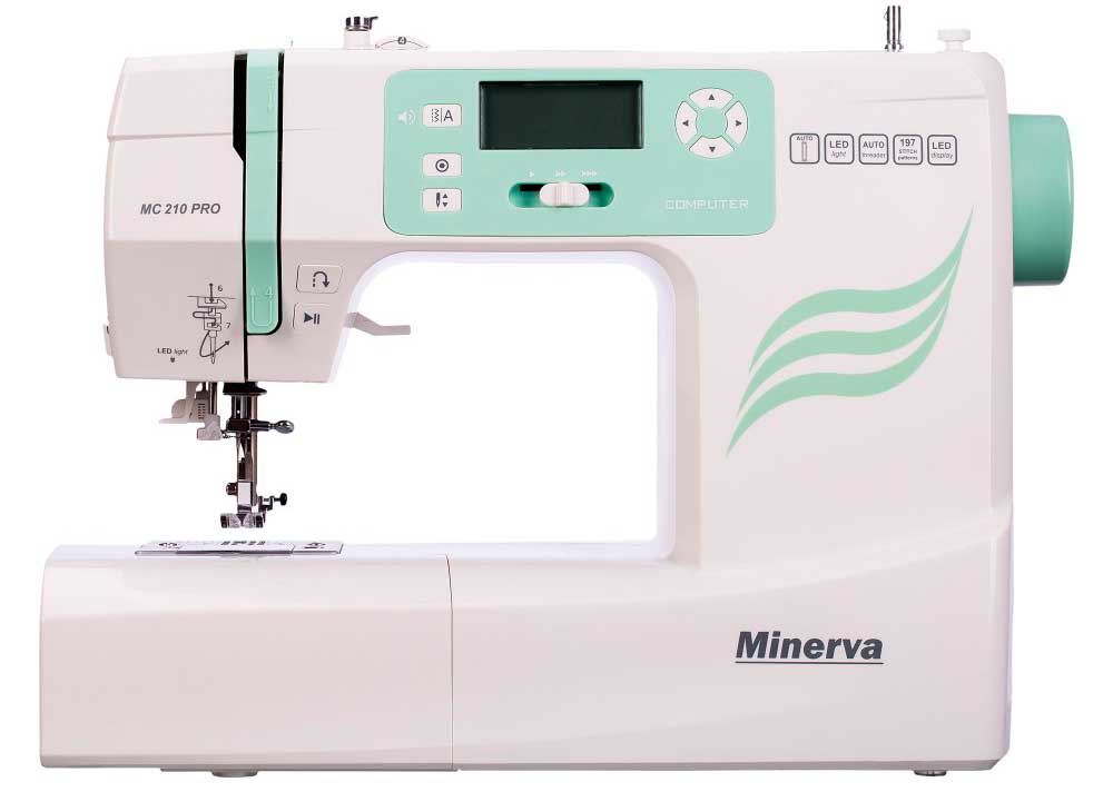 

Швейна машина MINERVA MC210 PRO