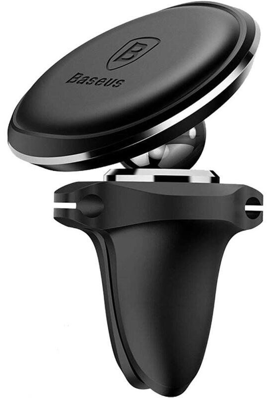 

Автотримач для телефона Baseus Magnetic Air Vent Car Mount Holder (SUGX-A01)/(159733) Black
