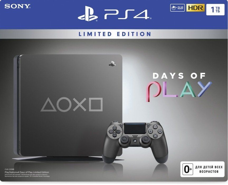 

Игровая приставка Sony PlayStation 4 1Tb Days of Play