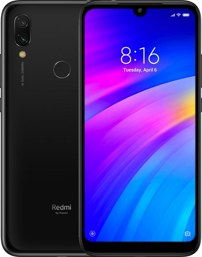 

Смартфон Xiaomi Redmi 7 3/64GB Eclipse Black