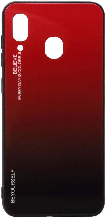 

Панель BeCover Gradient Glass для Samsung Galaxy A40 2019 SM-A405 (703862) Red-Black