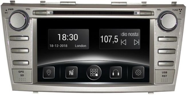 

Автомагнітола штатна Gazer CM6008-V40 для Toyota Camry (V40) 2007-2011