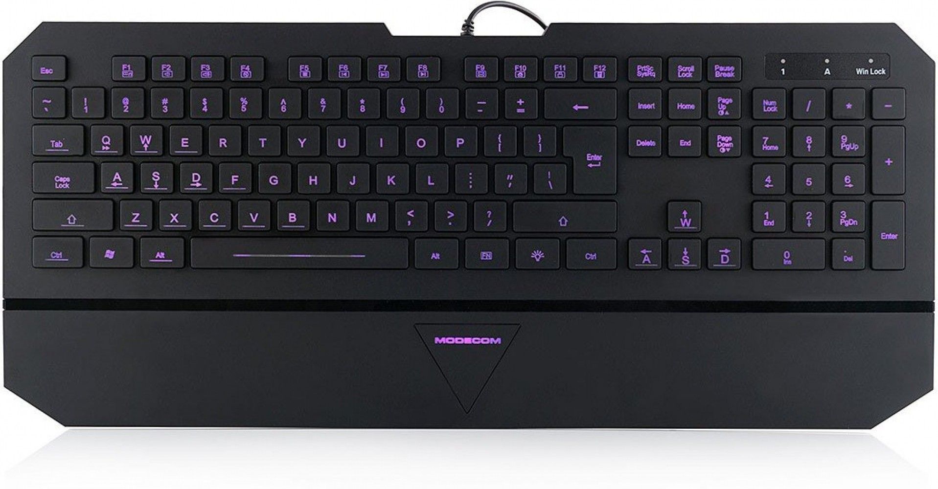

Клавиатура Modecom Volcano MC-800M 7 Colors USB (K-MC-800M-100-U-RU) Black