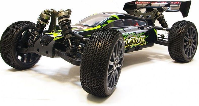 

Модель автомобіля Himoto Багги Shootout MegaE8XBL 1:8 2.4 ГГц Green