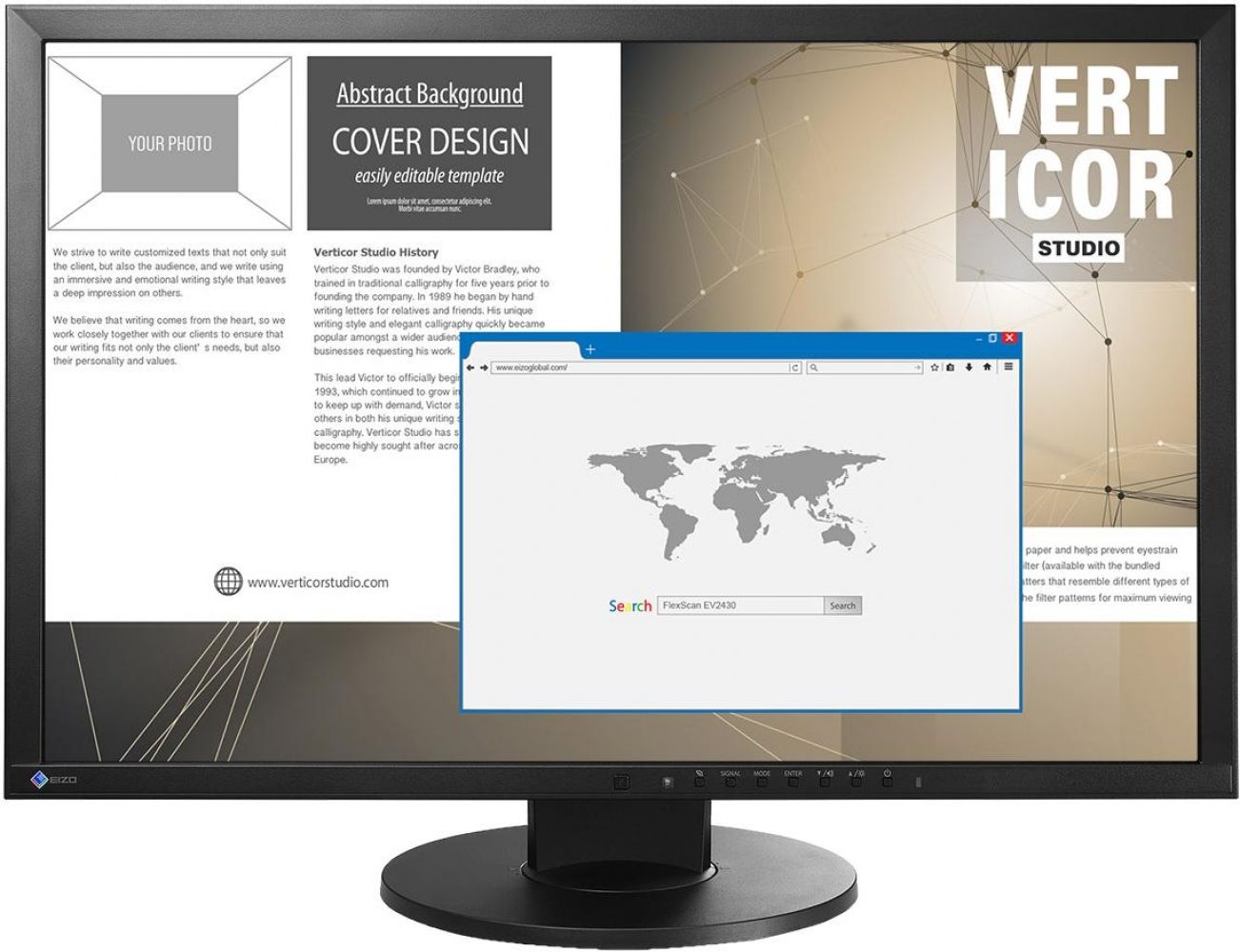 

Монітор EIZO FlexScan EV2430-BK