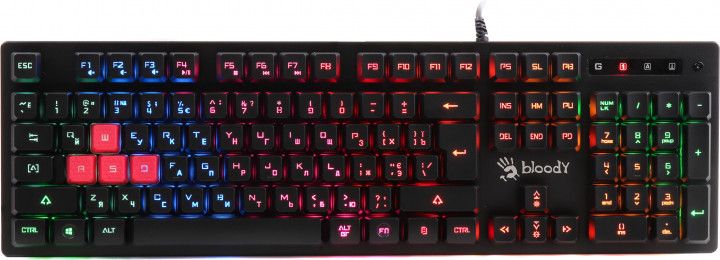 

Клавіатура дротова A4Tech B160N Bloody USB (4711421941204) Black