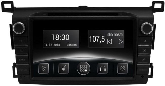 

Автомагнітола штатна Gazer CM6008-A40 для Toyota RAV 4 (A40) 2013-2016