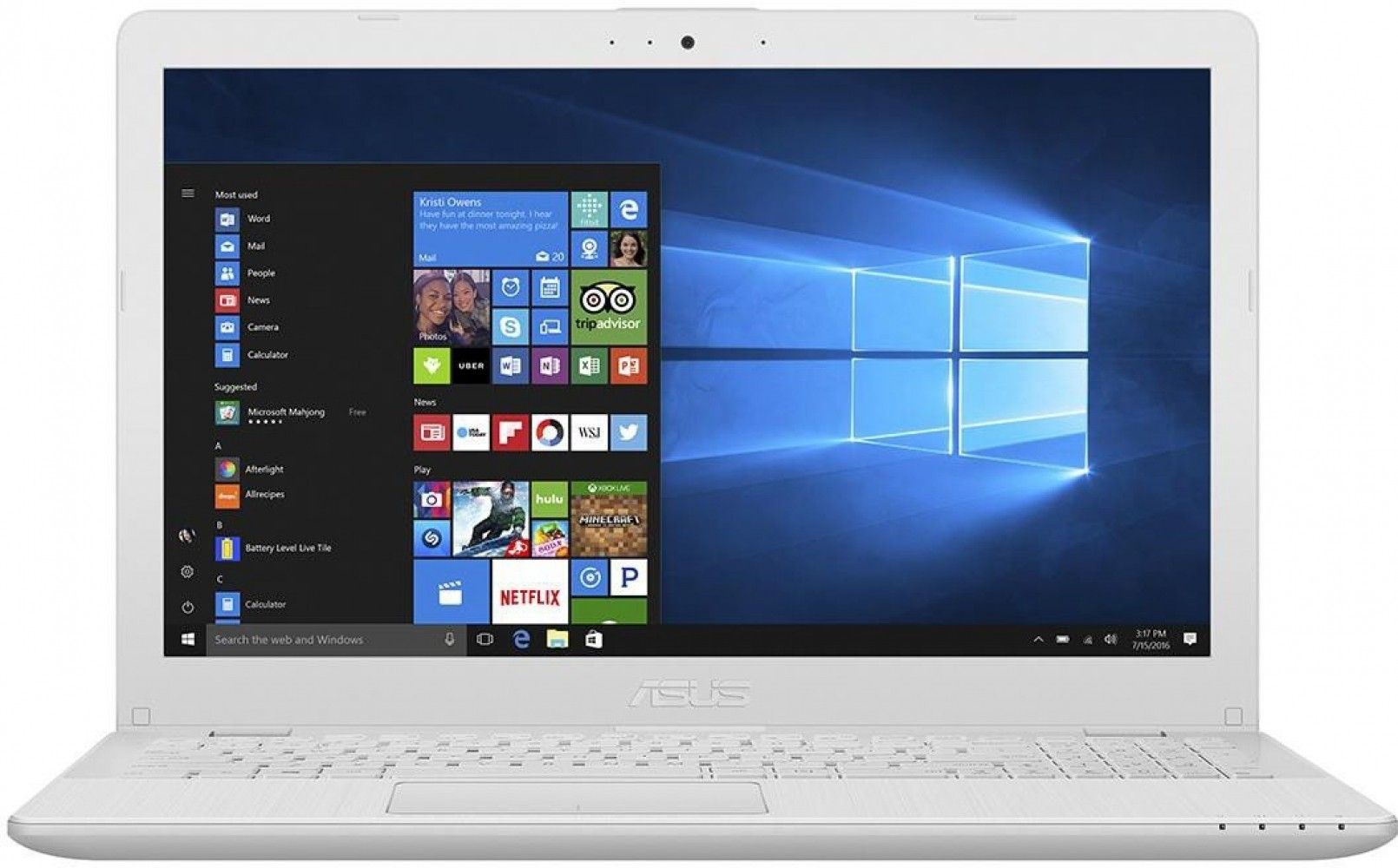 

Ноутбук Asus VivoBook 15 X542UN (X542UN-DM047) White