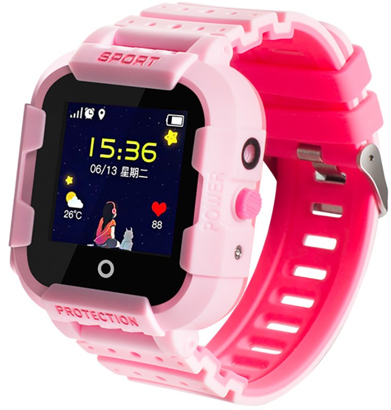 

Смарт-часы Wonlex KT03 Kid sport smart watch Pink