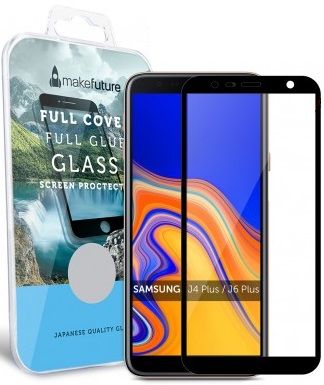Захисне скло MakeFuture Full Glue Samsung J4 Plus/J6 Plus 2018 Black