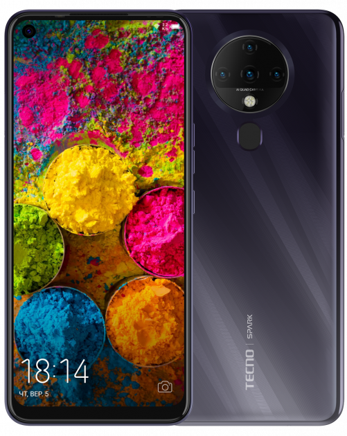 

Смартфон Tecno Spark 6 KE7 4/64GB (4895180762031) Comet Black