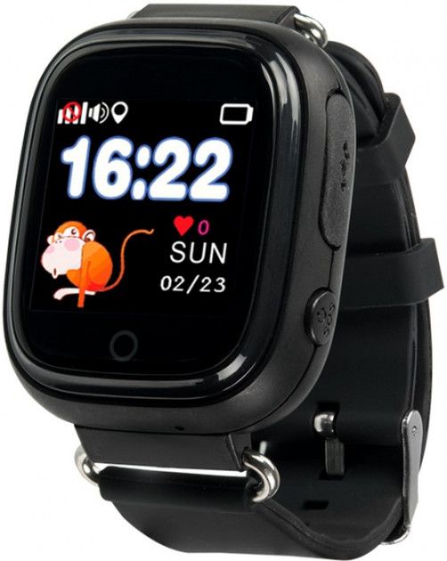

Дитячий телефон-годинник з GPS трекером Motto TD-02s (SK-003BK) Black