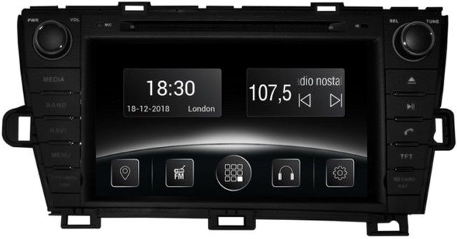 

Автомагнітола штатна Gazer CM6008-XW50 для Toyota Prius (XW50) 2014-2017
