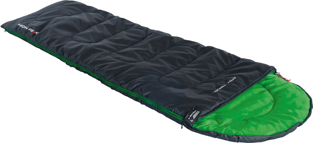 

Спальний мішок High Peak Easy Travel (Left) (928258) Anthra/Green