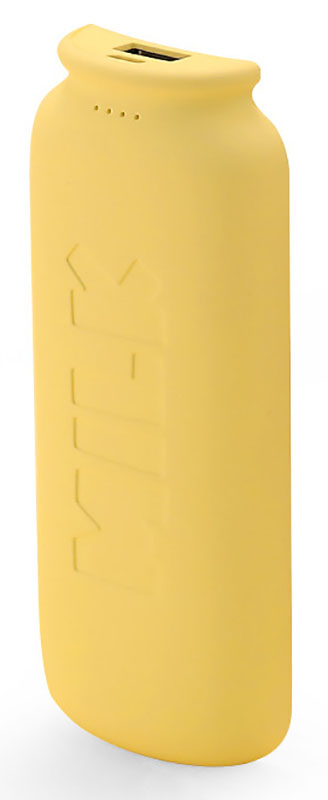 

Портативная батарея Remax Power Bank Milk RPP-28 5500 mah*2 Yellow