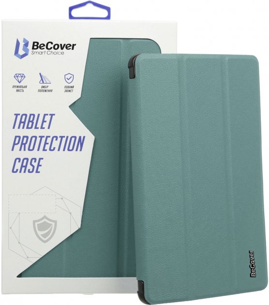 

Обкладинка BeCover Magnetic Buckle для Apple iPad mini 6 2021 (706826) Dark Green