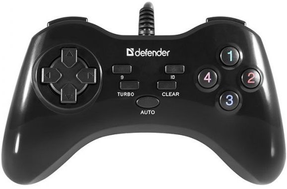 

Дротовий геймпад Defender Game Master G2 PC (64258) Black