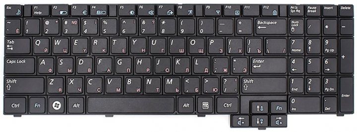 

Клавіатура для ноутбука PowerPlant Samsung E352 (KB312689) Black