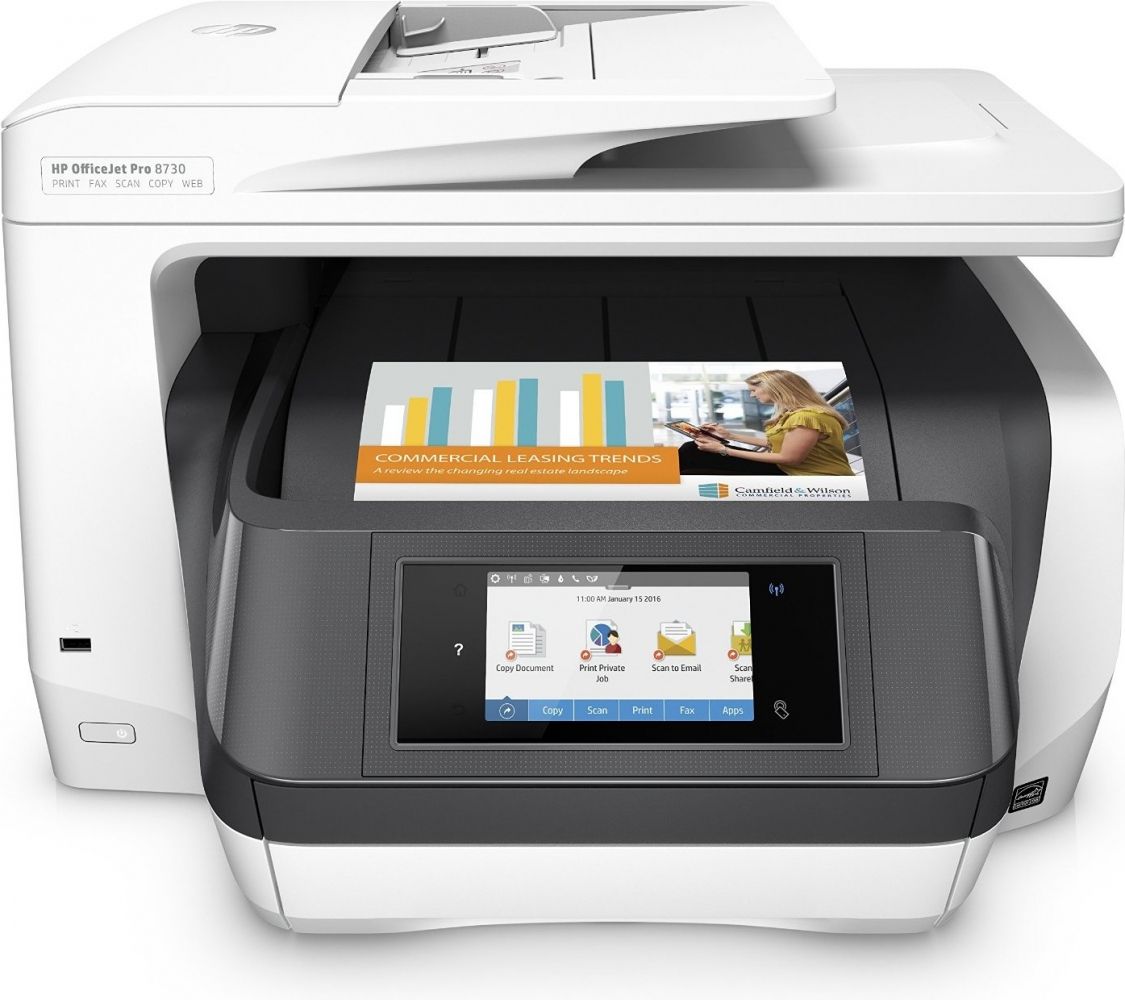 

МФУ HP OfficeJet Pro 8730 with Wi-Fi (D9L20A)