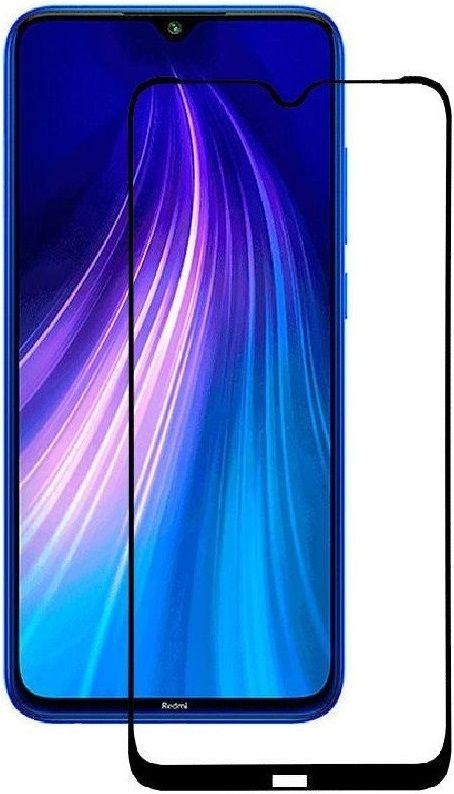 

Захисне скло Full Glue Xiaomi Redmi Note 8 (тех.пак.) Black