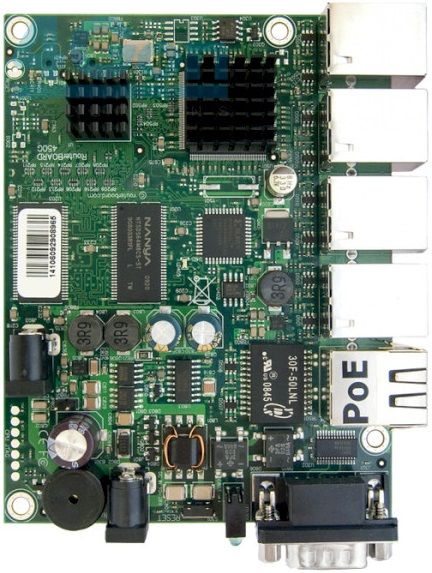 

Коммутатор MikroTik RB450G