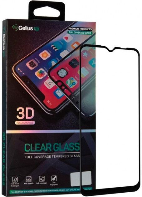 

Захисне скло Gelius Pro 3D for Oppo A31 (2099900802812) Black