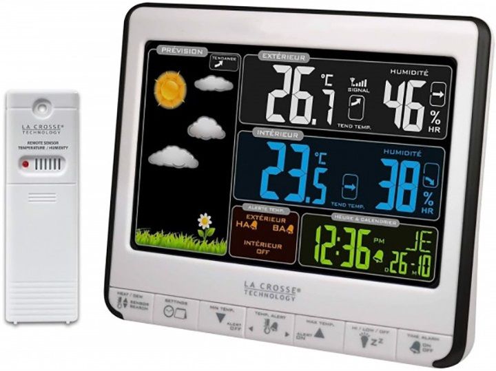 

Метеостанция La Crosse WS6826 White/Black