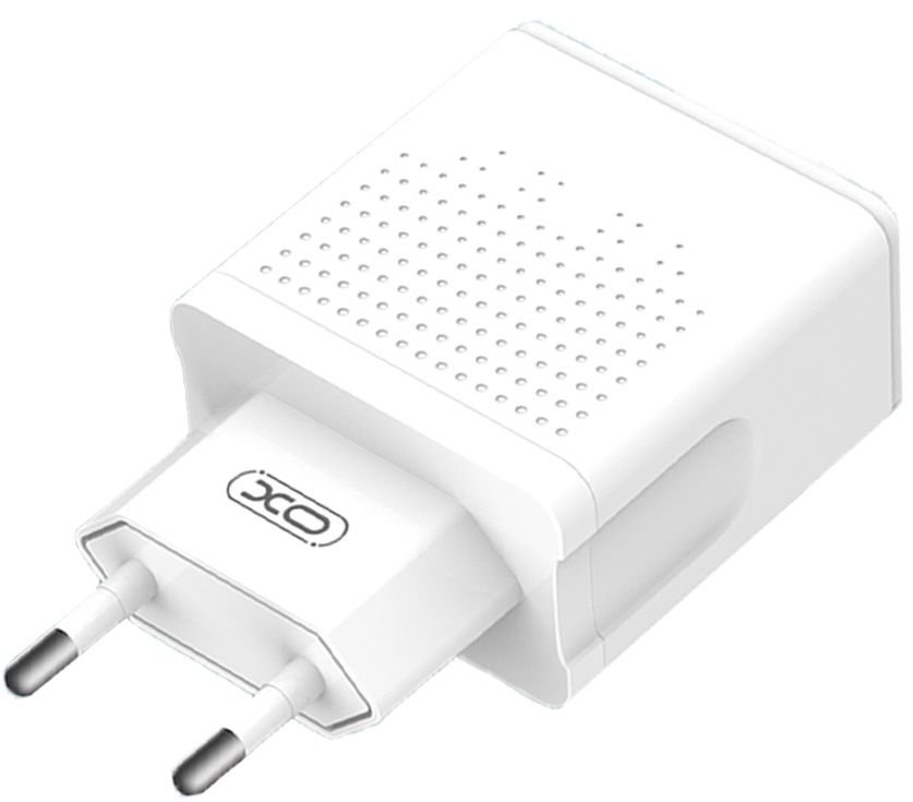 

Мережевий зарядний пристрій XO L43 USB+USB-C 18W QC3.0+PD White