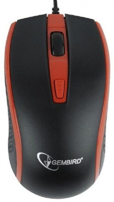 

Мышь Gembird MUS-104-R USB Black/Red