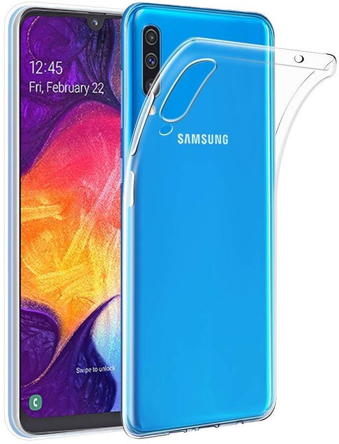 

Накладка силиконовая для Samsung A50 Clear