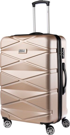 

Валіза на коліщатах TravelZ Diamond (M) (927258) Champagne