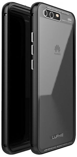 

Бампер Luphie Protection + Glass Huawei P10 Plus Black