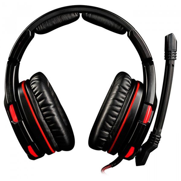 

Навушники Modecom MC-832 Volcano Ghost (S-MC-832-GHOST) Black-Red