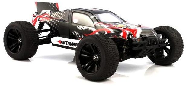 

Модель автомобіля Himoto Траггi Katana E10XT Brushed 1:10 2.4 ГГц Black