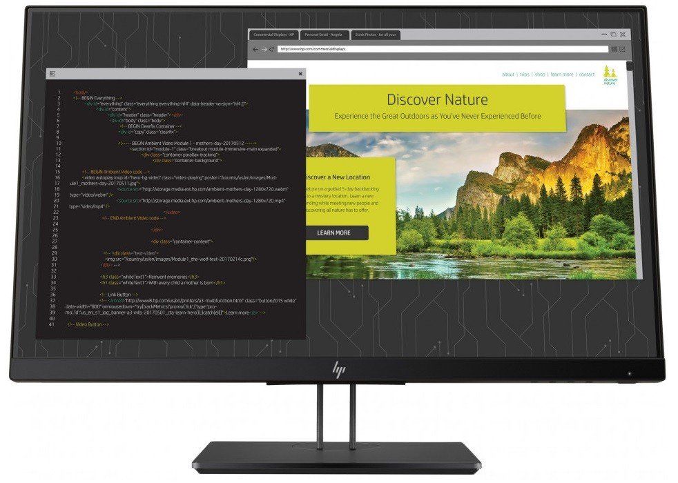 

Монітор HP Z24nf G2 Display (1JS07A4)