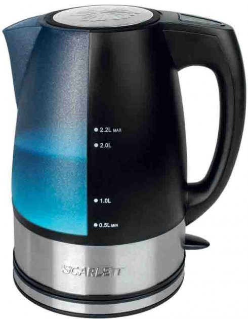 

Електрочайник SCARLETT SC-1020 Black